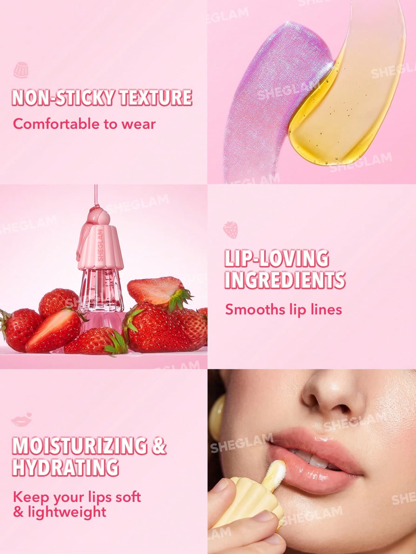 Jelly Wow Hydrating Lip Oil-Grapefruit Glow thumbnail 4