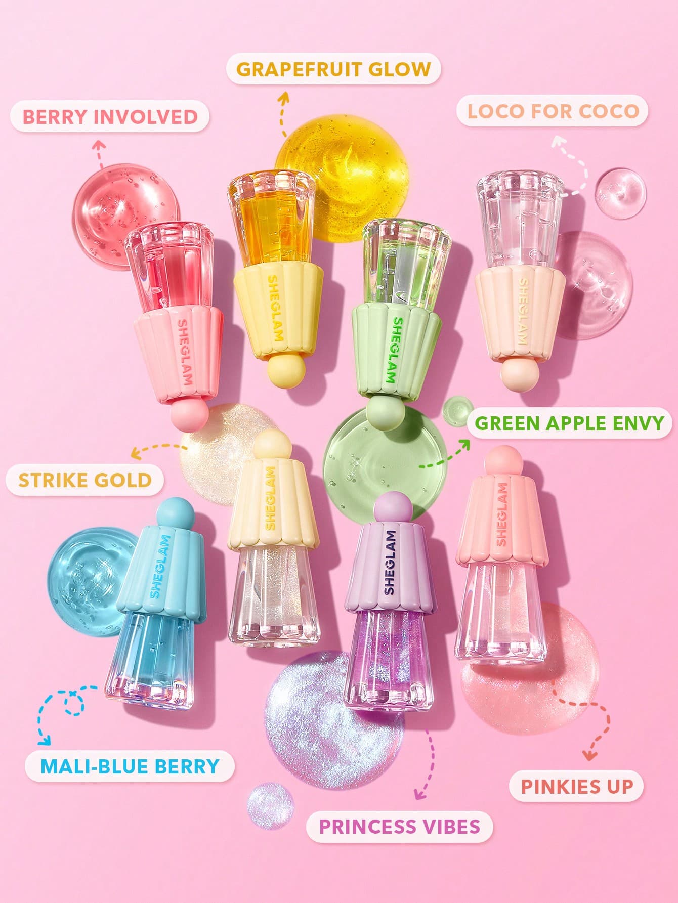 Jelly Wow Hydrating Lip Oil-Grapefruit Glow thumbnail 5
