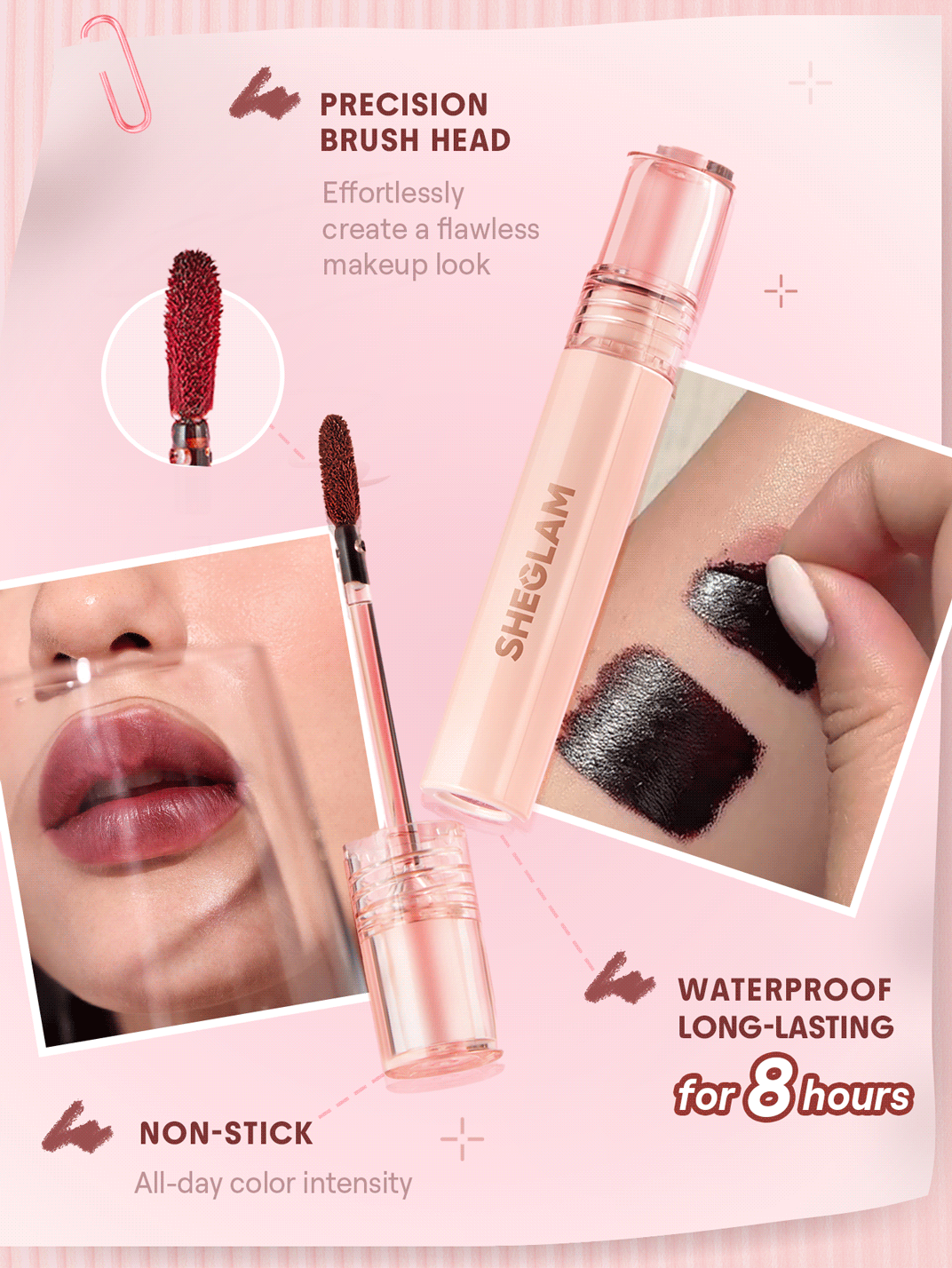 Fall In Line Peel Off Lip Liner Stain-Mauvelous thumbnail 5