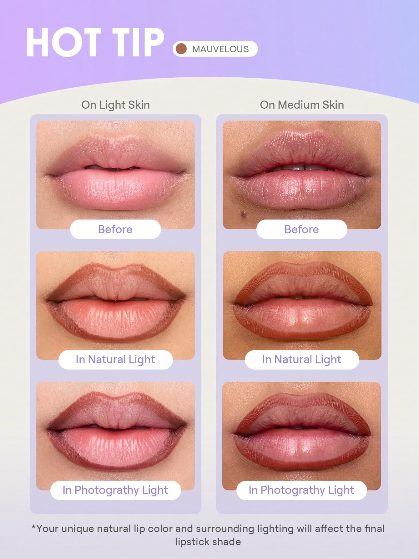 Fall In Line Peel Off Lip Liner Stain-Mauvelous thumbnail 9