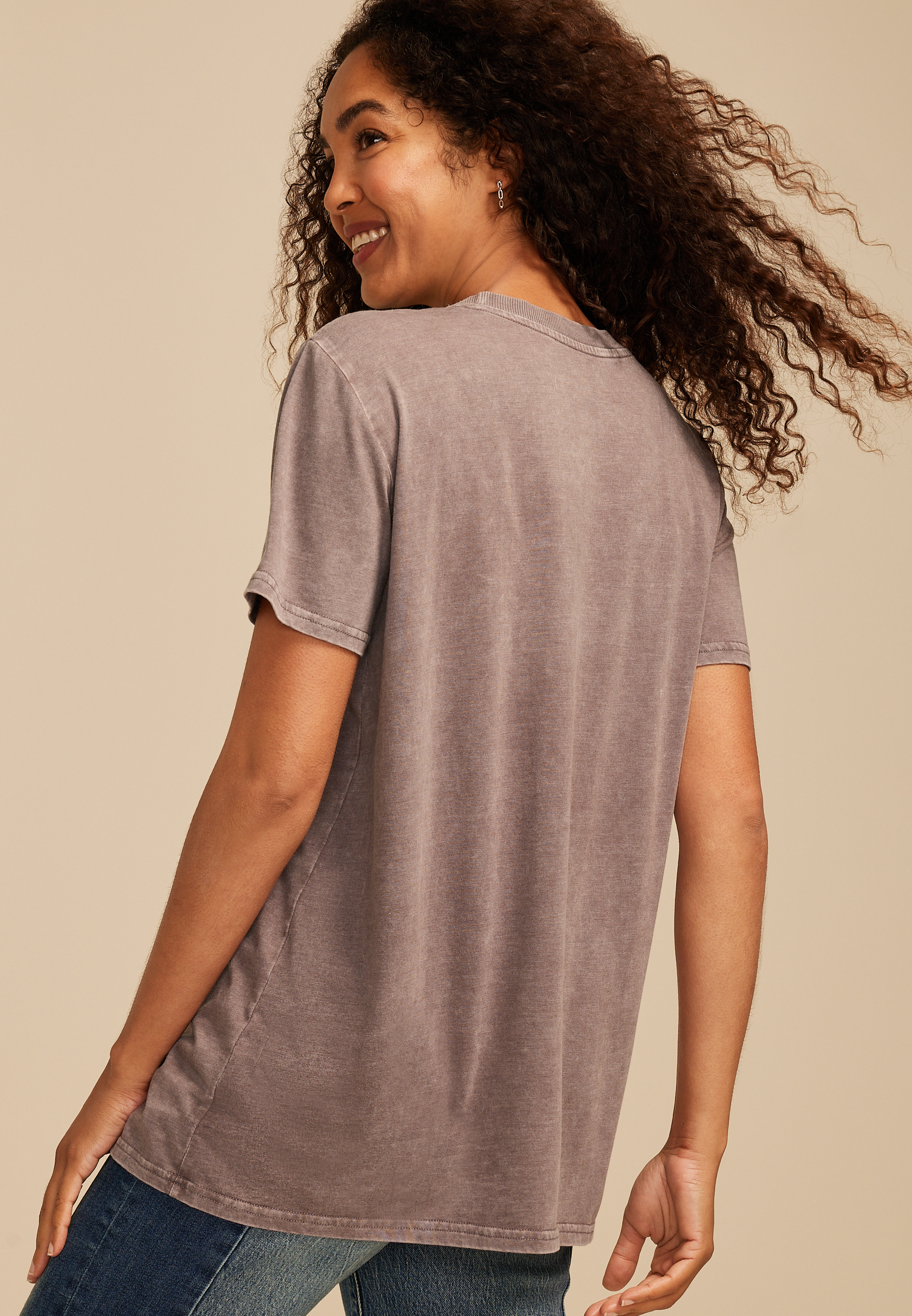 Whiskey Business Oversized Fit Graphic Tee thumbnail 2