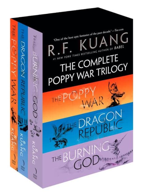 The Complete Poppy War Trilogy Boxed Set: The Poppy War / The Dragon Republic / The Burning God|Paperback