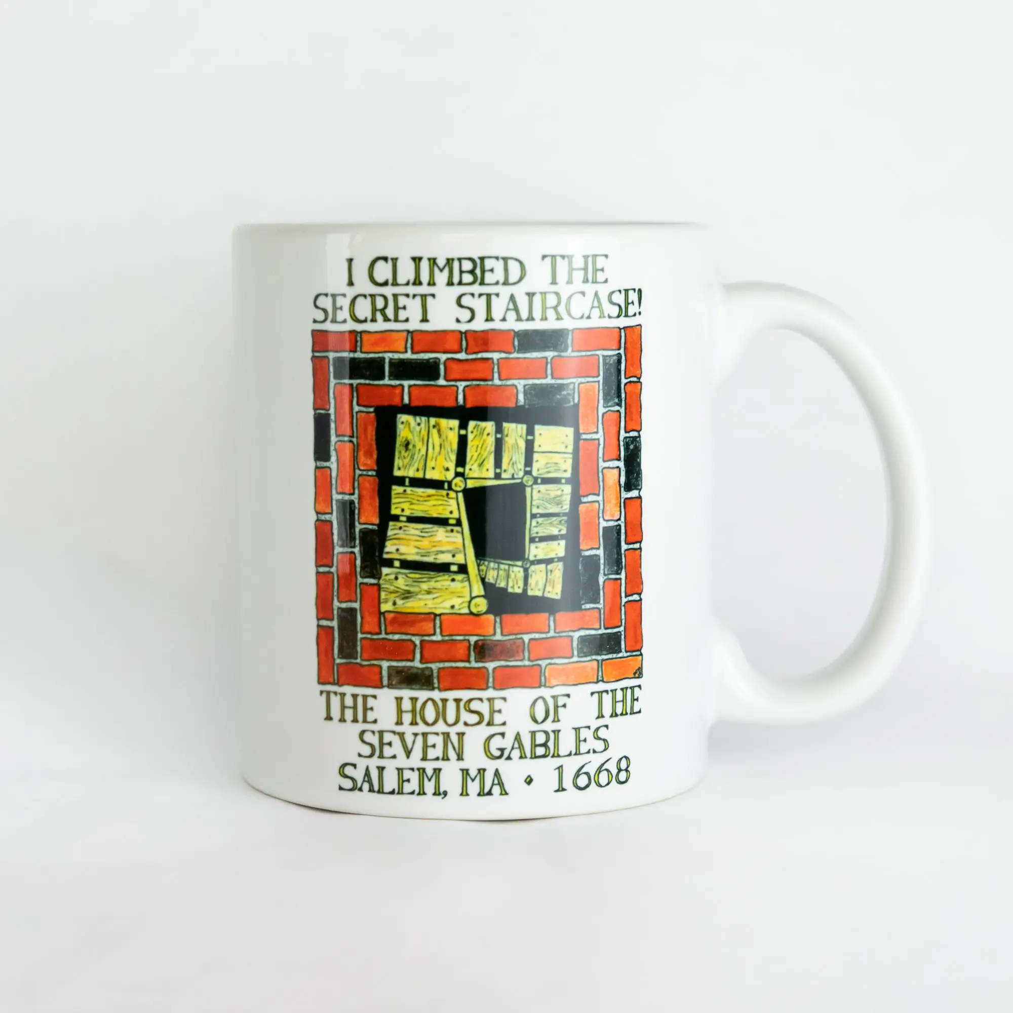 I Climbed the Secret Staircase Mug - Image 1