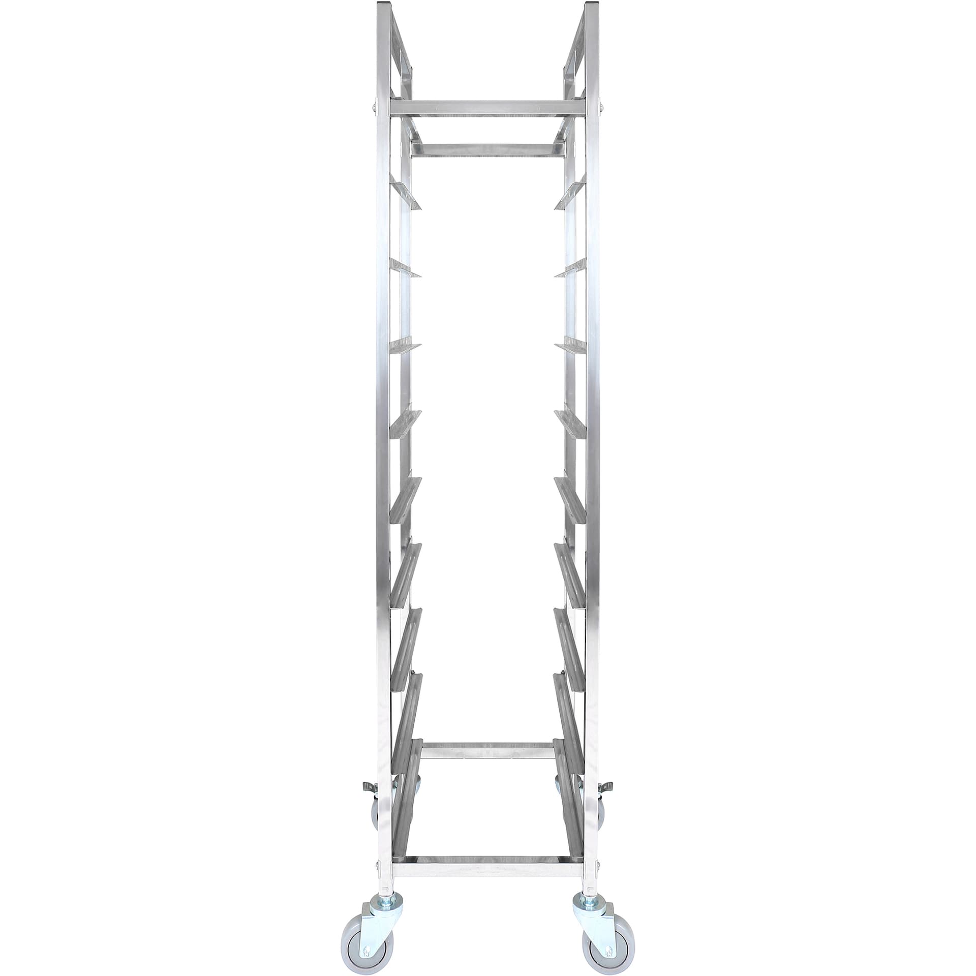 10 tier Rack/Tray/Pan Trolley for width 240-335 mm Stainless Steel  | Adexa PT10 - Image 1