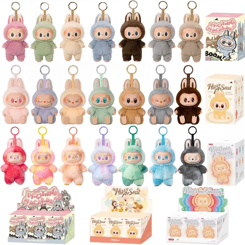 Labubu V3 The Monsters Serie Blind box Manga Figurine Collection Cute Doll Collect Desktop Decoration Birthday Girl Gifts - AliExpress - Image 1