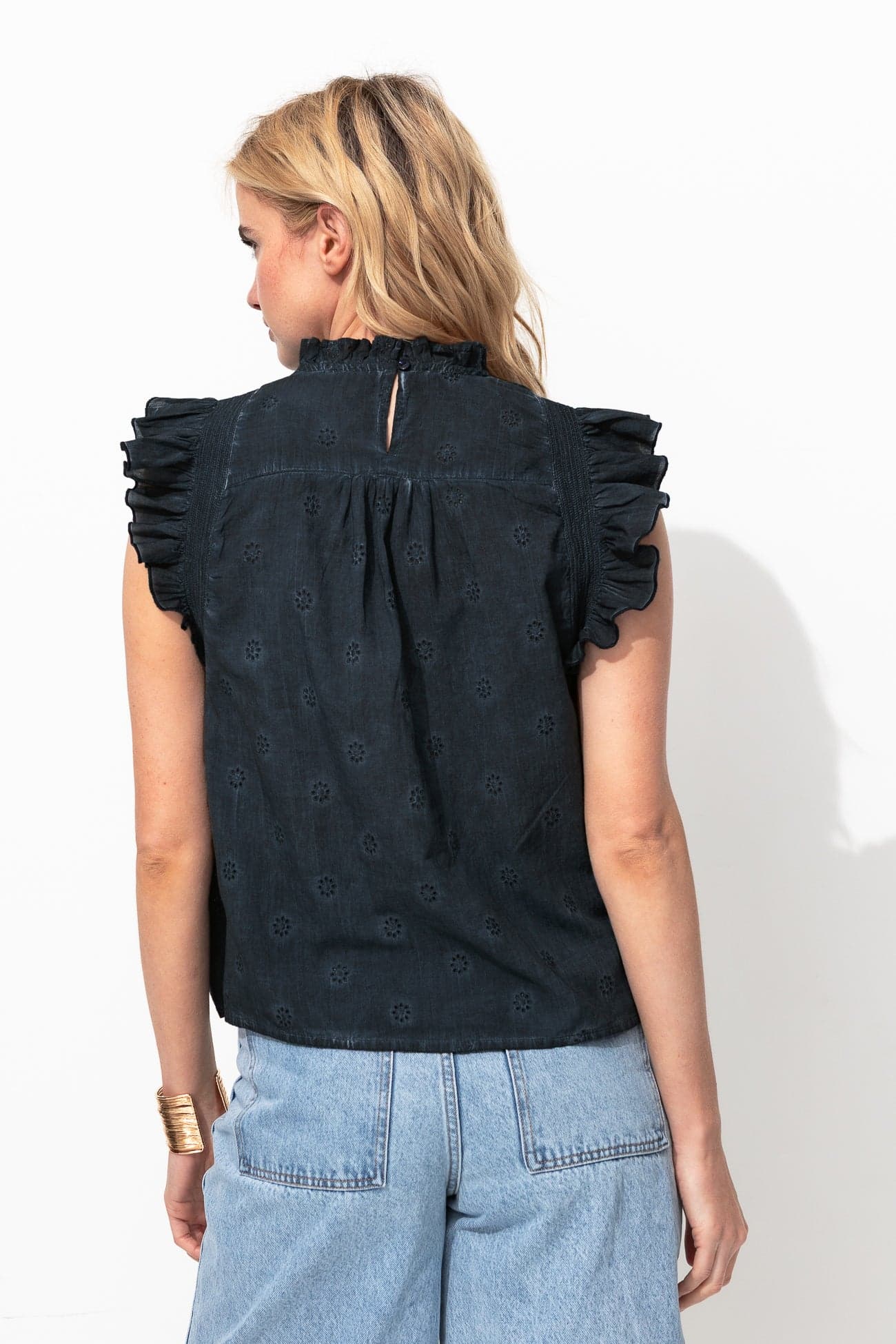 Blouse en broderie anglaise thumbnail 3