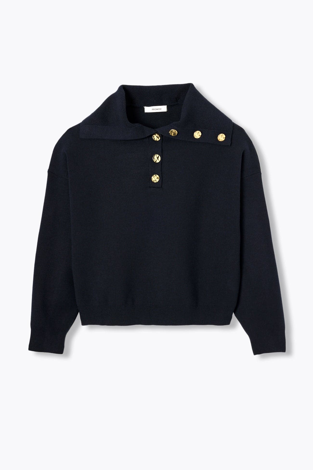 Pull marin col boutonné thumbnail 5