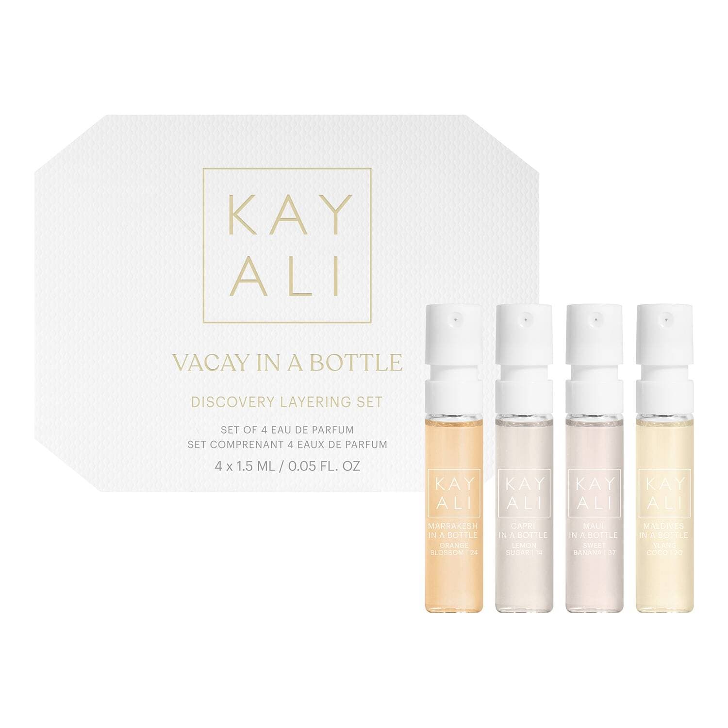 Kayali Vacay in a Bottle Sample Set - Image 1