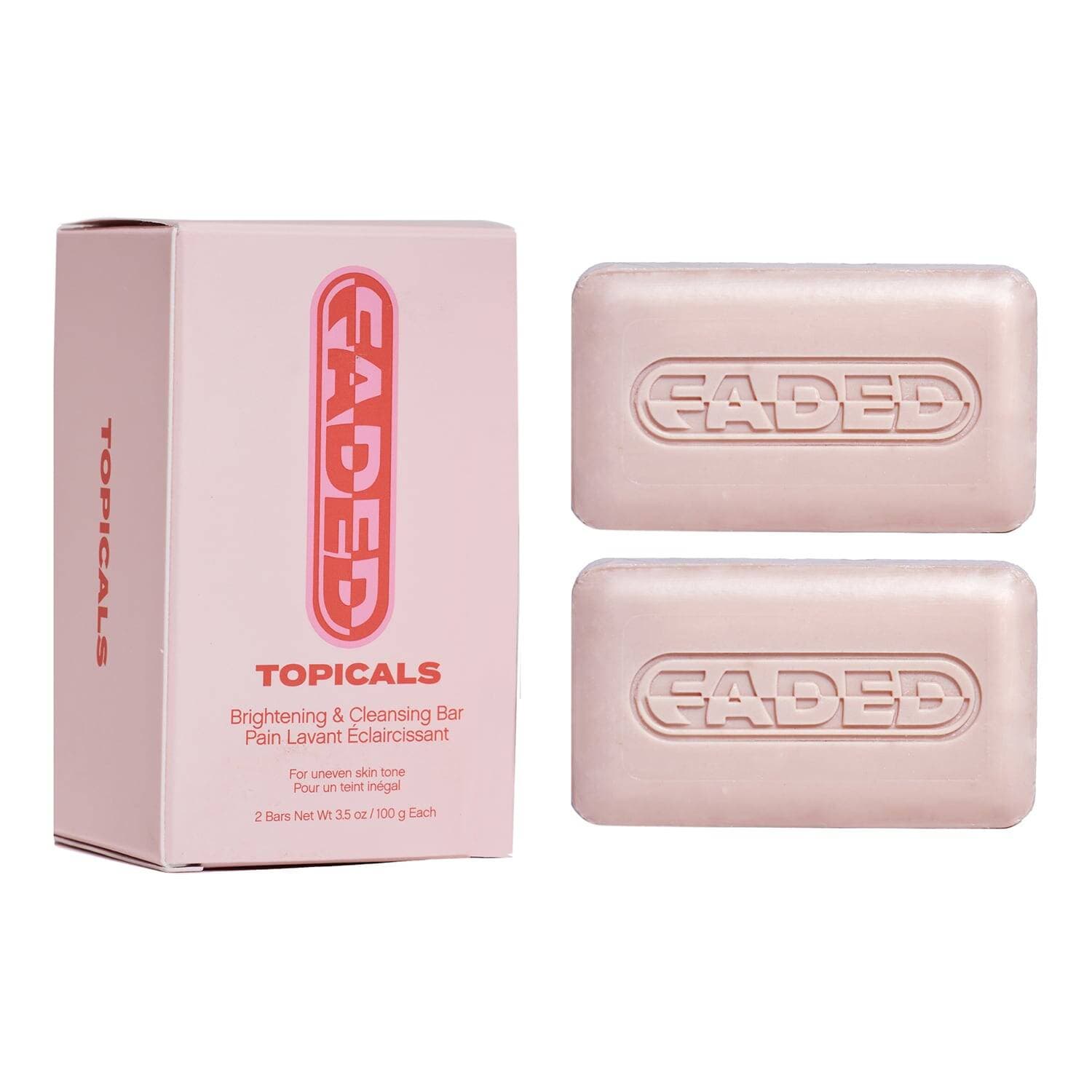 Topicals Faded Brightening &amp; Cleansing Bar Duo - Image 1