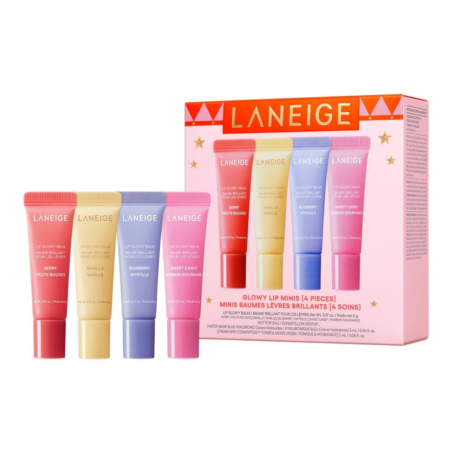 Laneige Glowy Lip Minis Set - Image 1