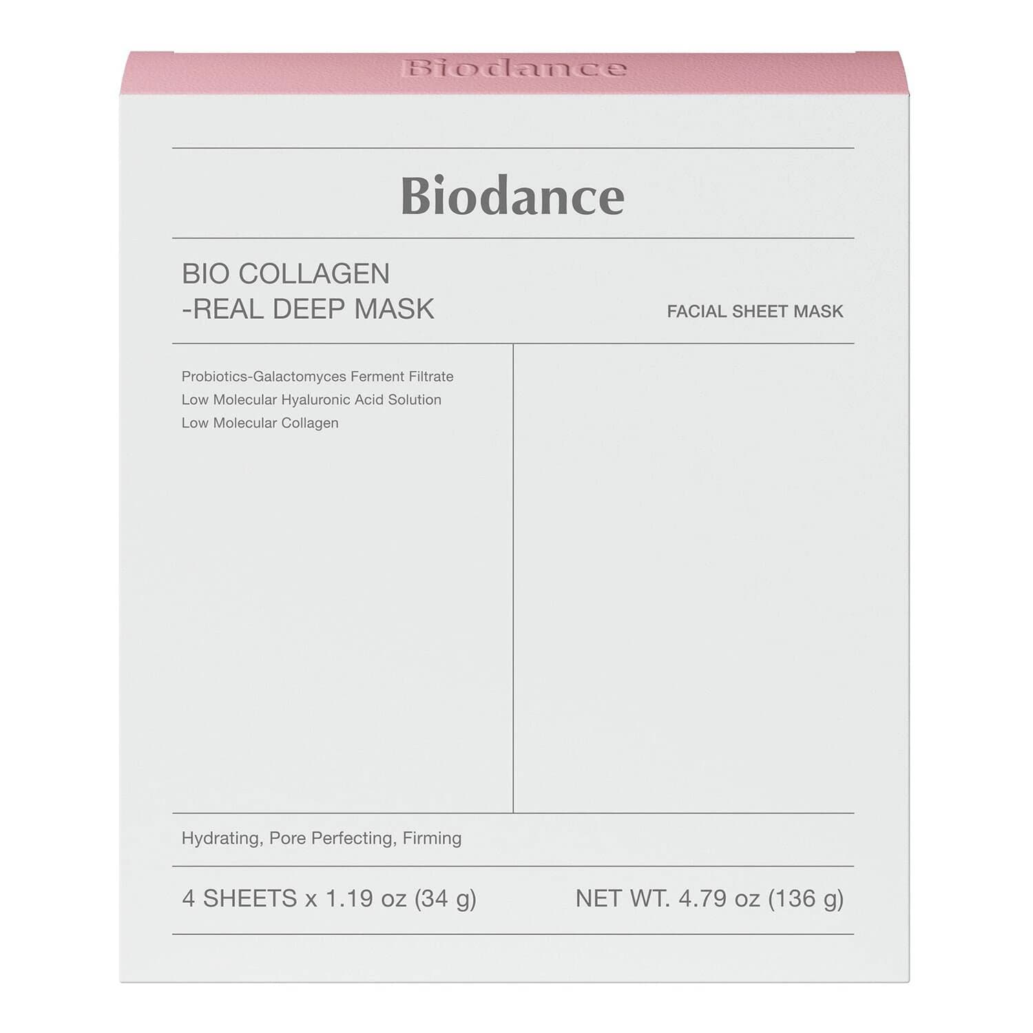Biodance Bio Collagen-Real Deep Mask - hydrates and firms x 4 - Image 1