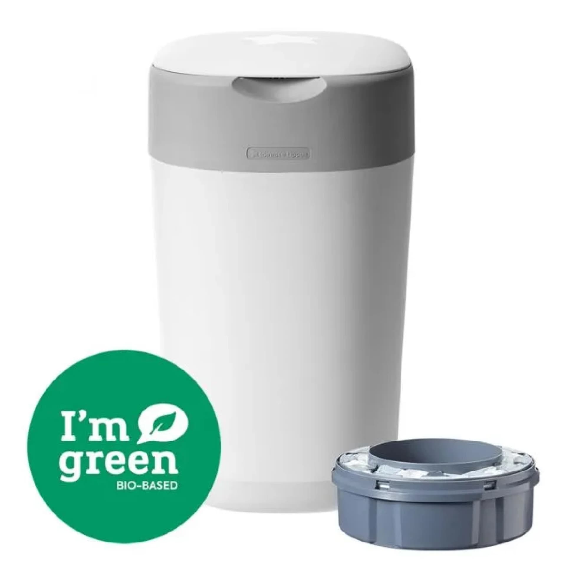Tommee Tippee Twist & Click Nappy Disposal Unit - Cotton White thumbnail 3