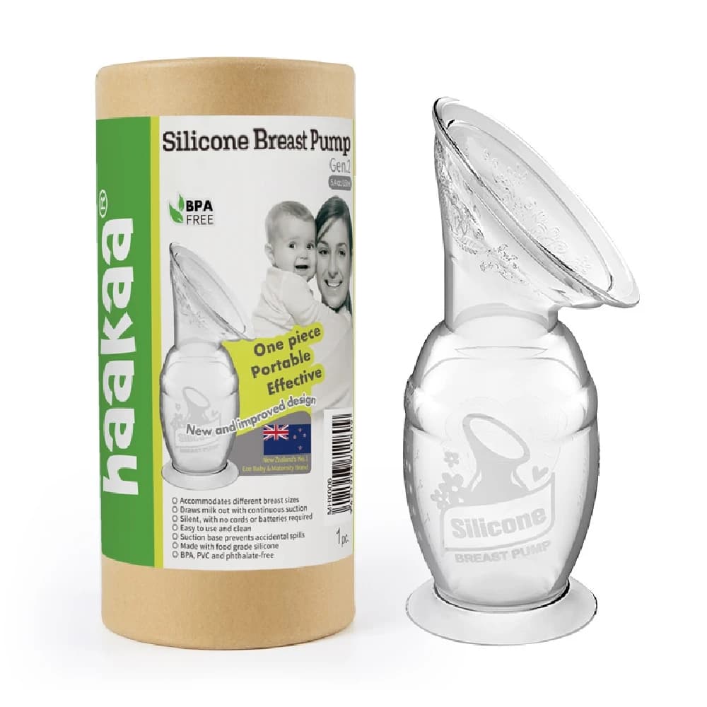 Haakaa Silicone Breast Pump- 100ML - Image 1