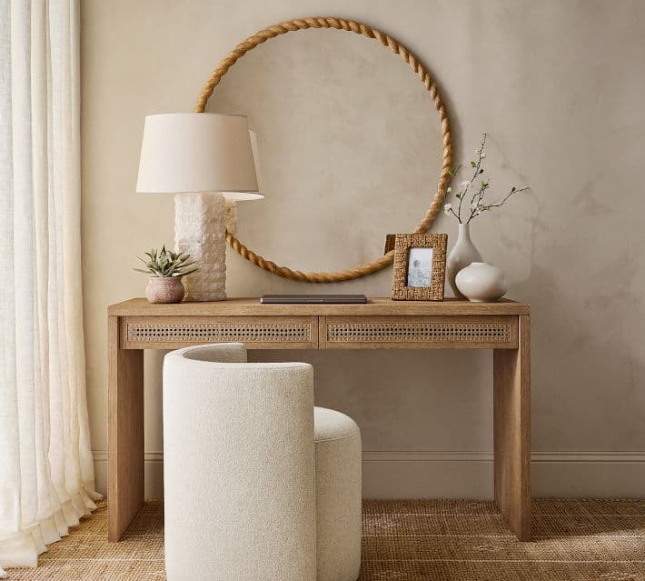 Newport Round Wall Mirror thumbnail 2