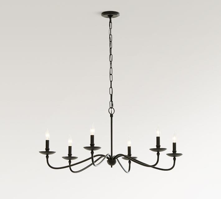 Lucca Iron Chandelier