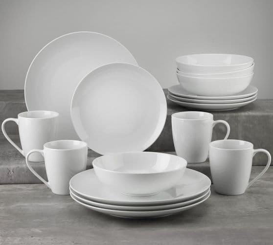 Everyday Classic Coupe 16-Piece Dinnerware Set