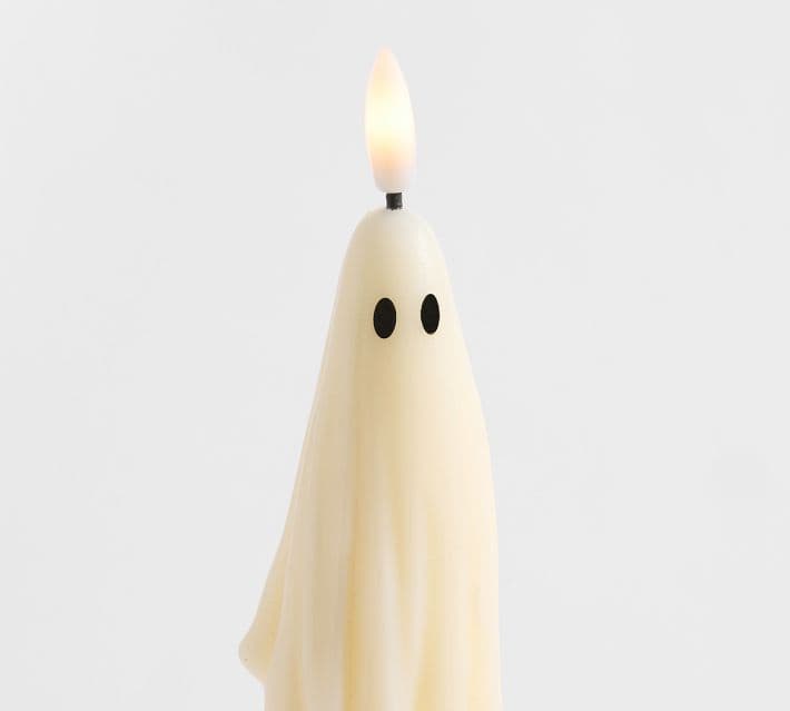 Flameless Ghost Taper Candle thumbnail 6