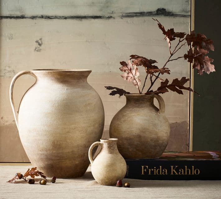 Handcrafted Weathered Vase - Image 1