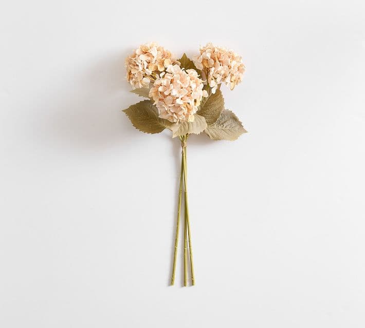 Faux Cream Hydrangea Bundle thumbnail 5