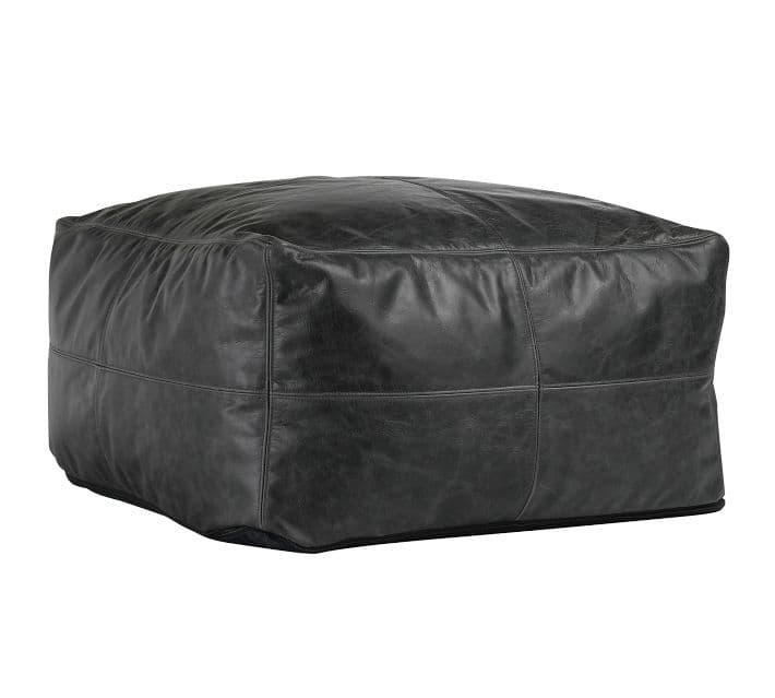 Gaona Leather Pouf thumbnail 13