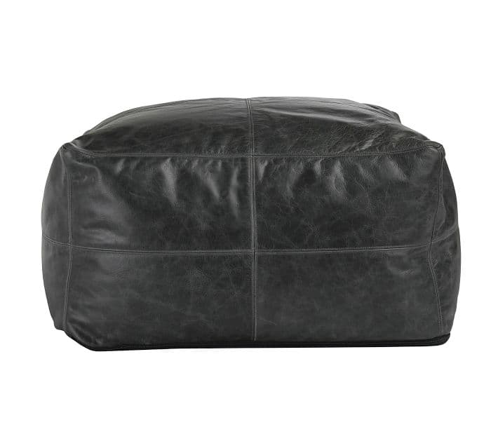 Gaona Leather Pouf thumbnail 12