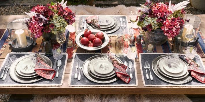 Mason Handwoven Cotton Fringe Placemats - Set of 4 thumbnail 23