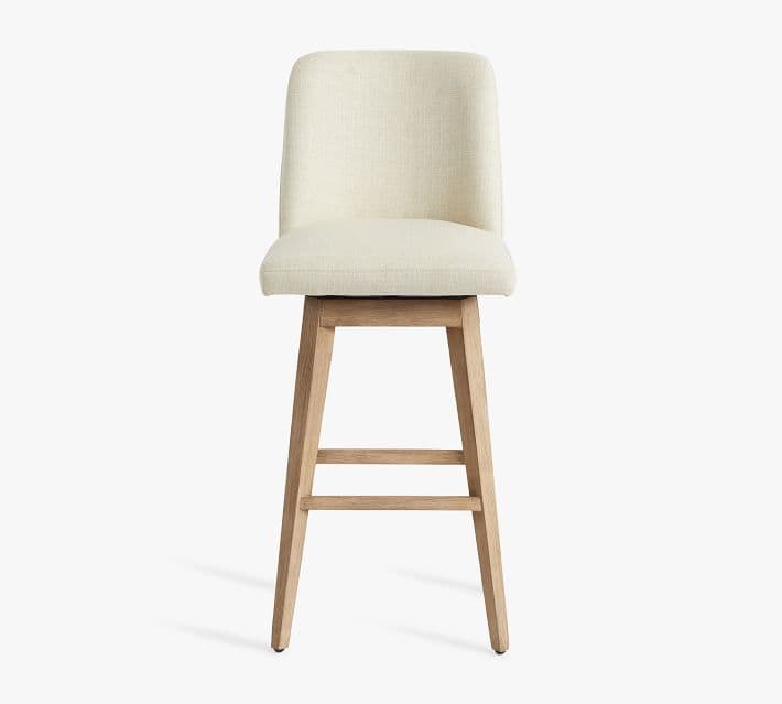 Layton Upholstered Swivel Stool thumbnail 10