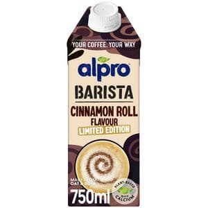Alpro Barista Cinnamon Roll Chilled Dairy Free Drink 750ml - Image 1
