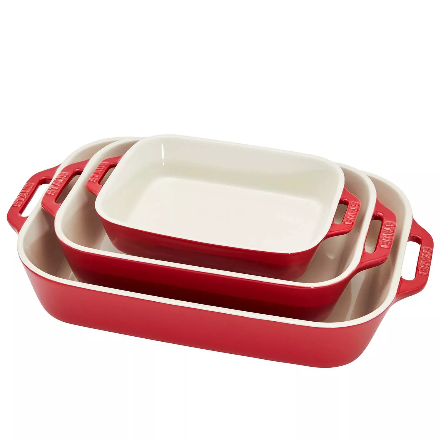 Staub Rectangular Baker Set