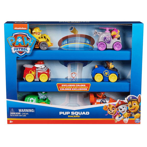 PAW Patrol Pup Squad Core Racers 6 Pack - Image 1