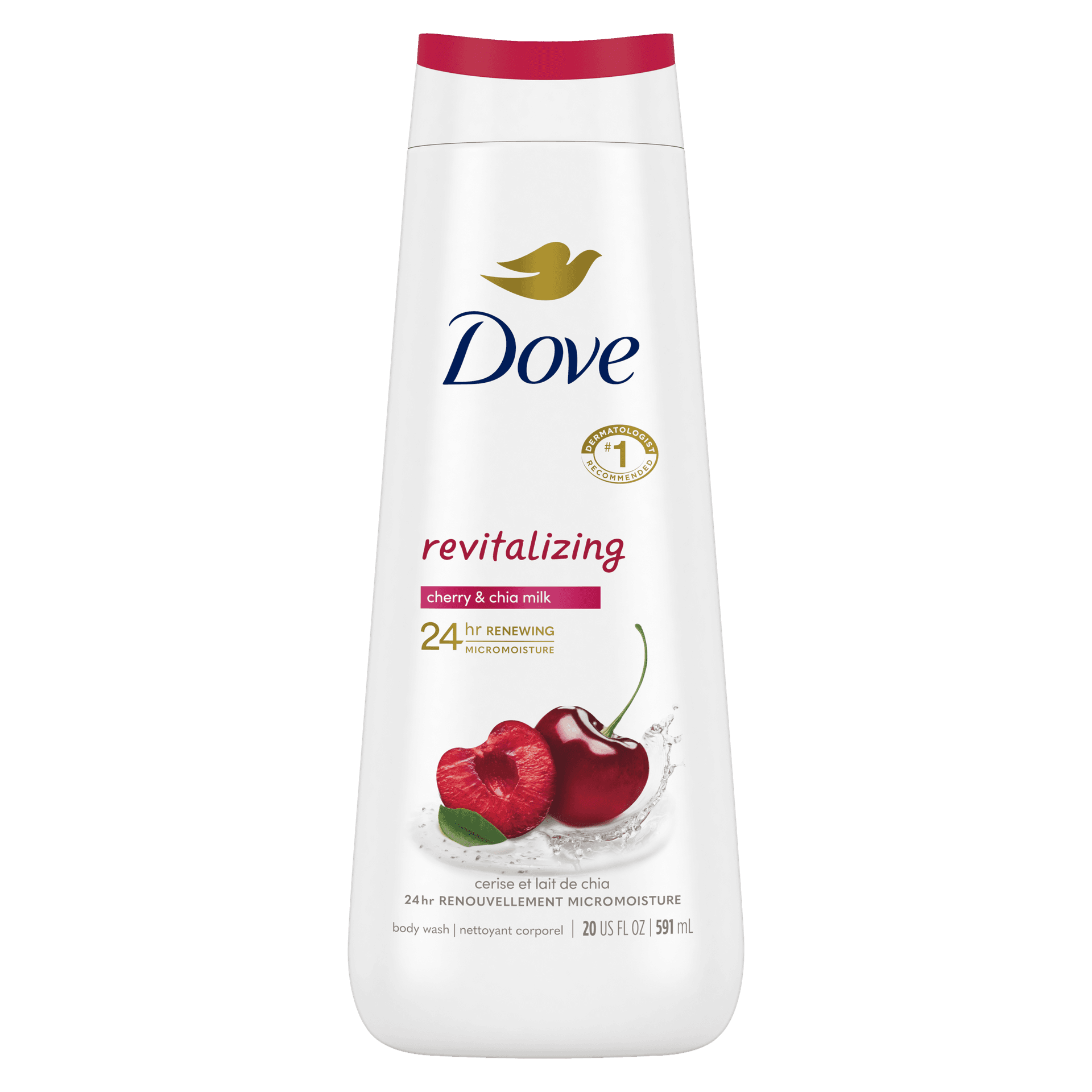 Revitalizing Body Wash (Cherry & Chia Milk) - Image 1
