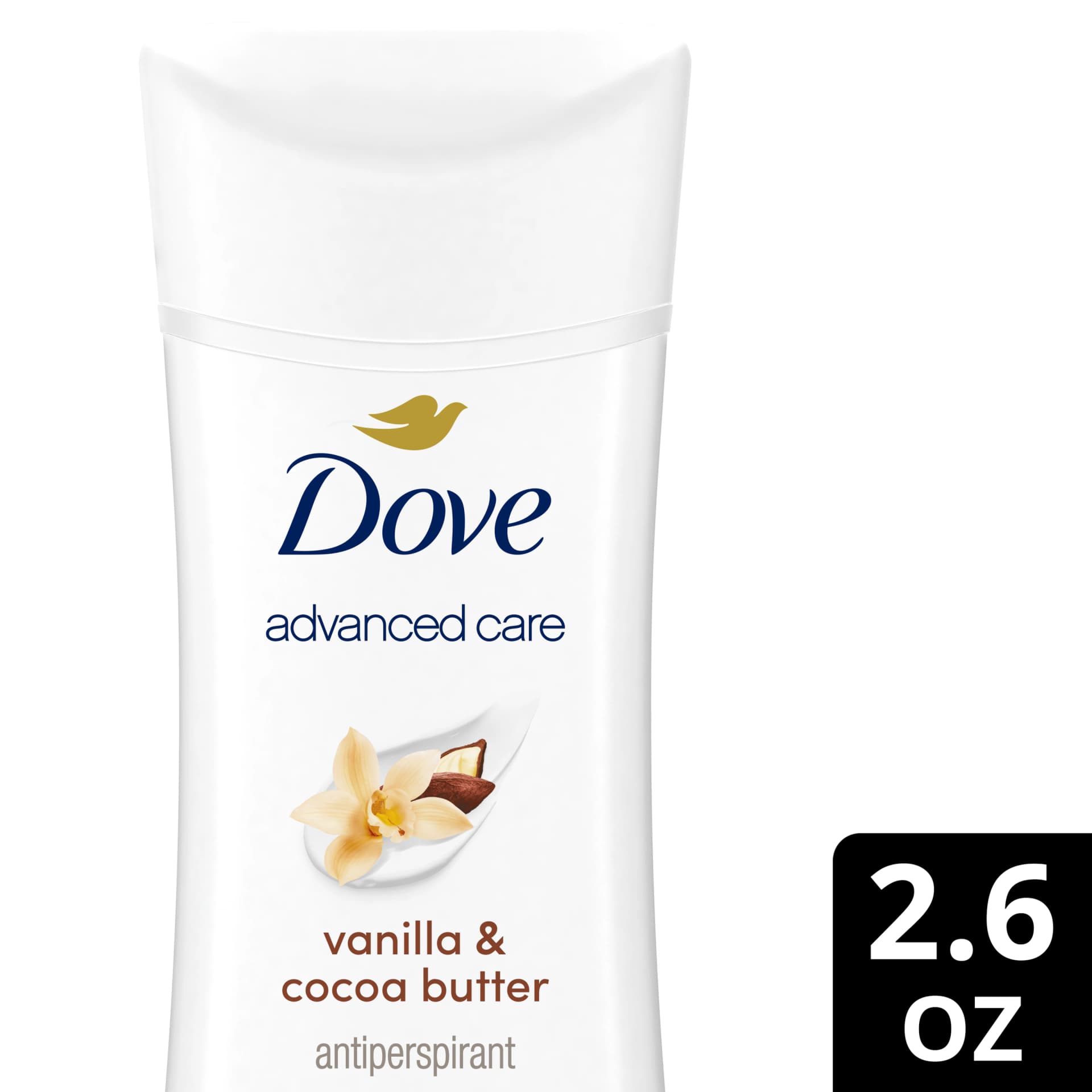 Advanced Care Vanilla & Cocoa Butter Antiperspirant Deodorant Stick - Image 1