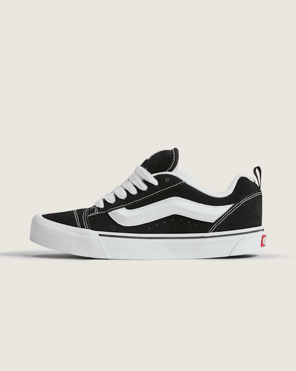 Knu Skool Suede Shoe in Black / White| Vans US