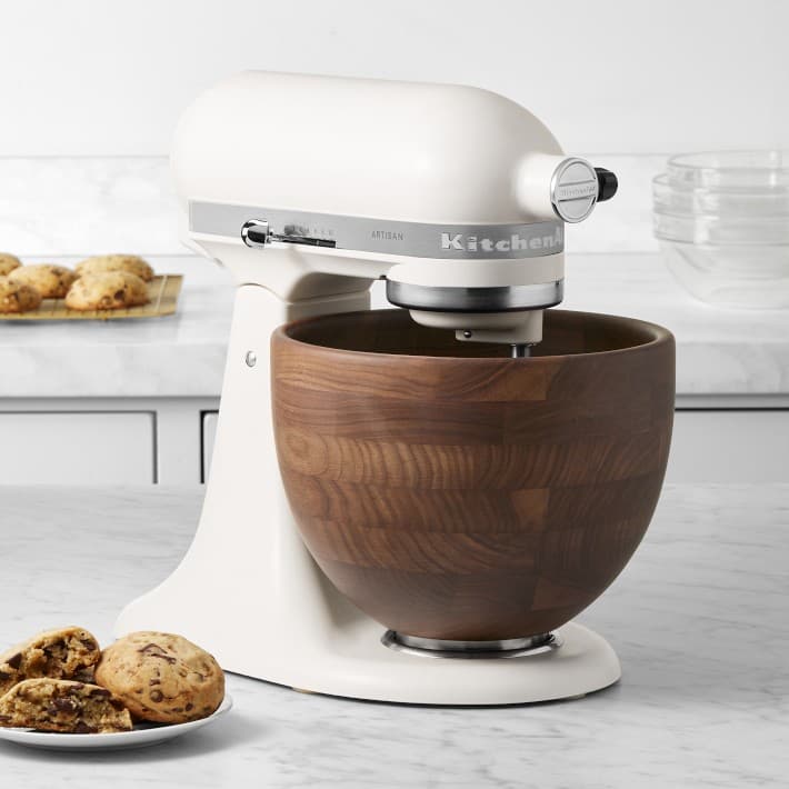 KitchenAid® Porcelain Artisan Stand Mixer with Walnut Bowl, 5-qt thumbnail 6
