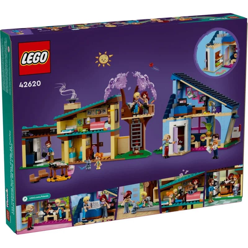 LEGO 42620 Olly and Paisley’s Family Houses thumbnail 4