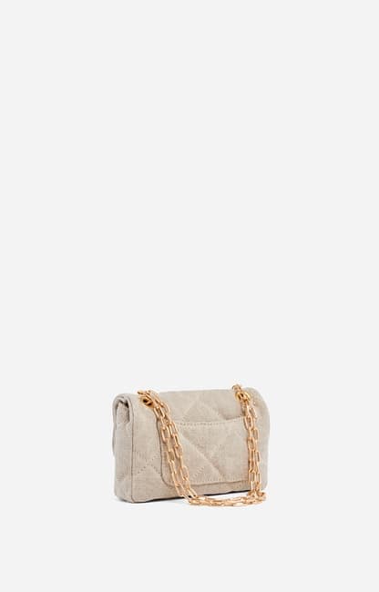 Kleine Linnen Moon Bag thumbnail 4