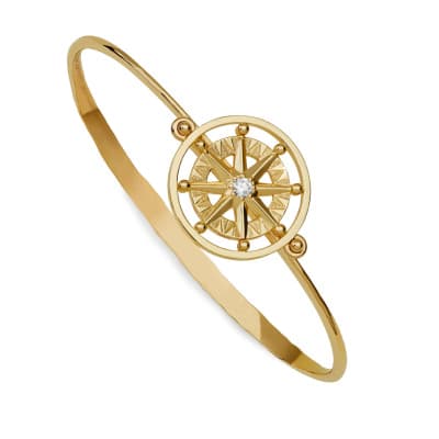 Compass Rose Spin Bracelet