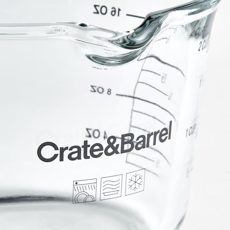 Crate & Barrel 2-Cup Glass Measuring Cup thumbnail 2