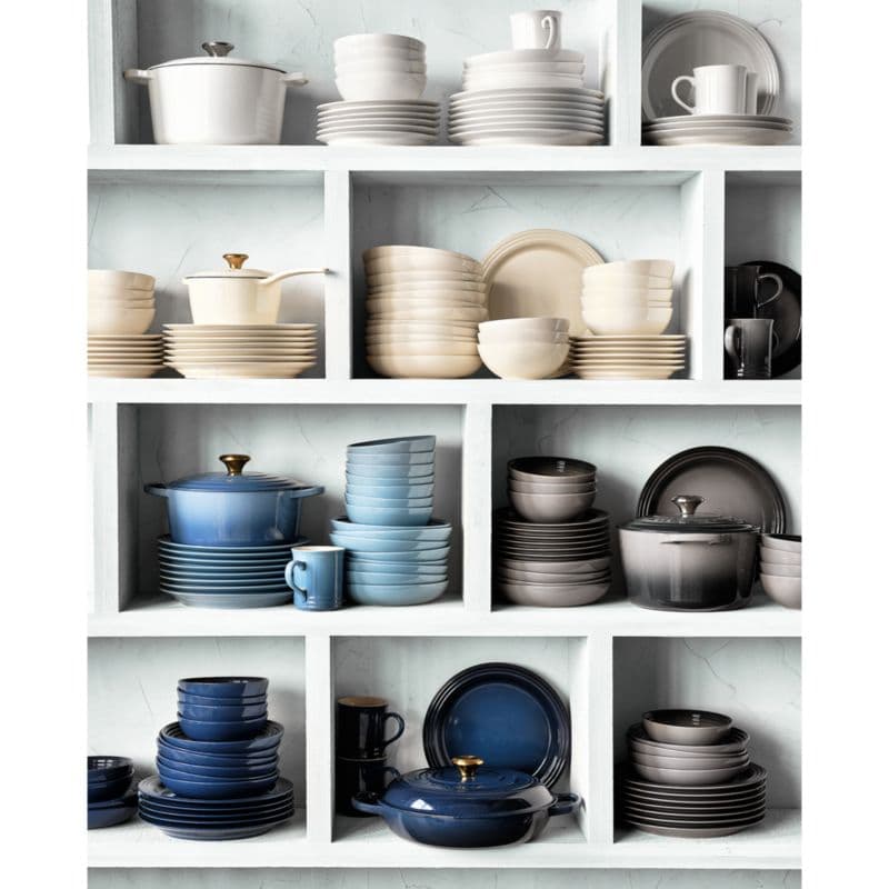Le Creuset ® Oyster Grey Pasta Bowls, Set of 4 thumbnail 2