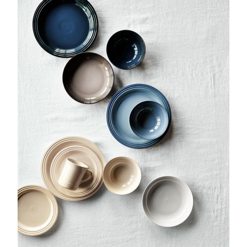Le Creuset ® Oyster Grey Pasta Bowls, Set of 4 thumbnail 3