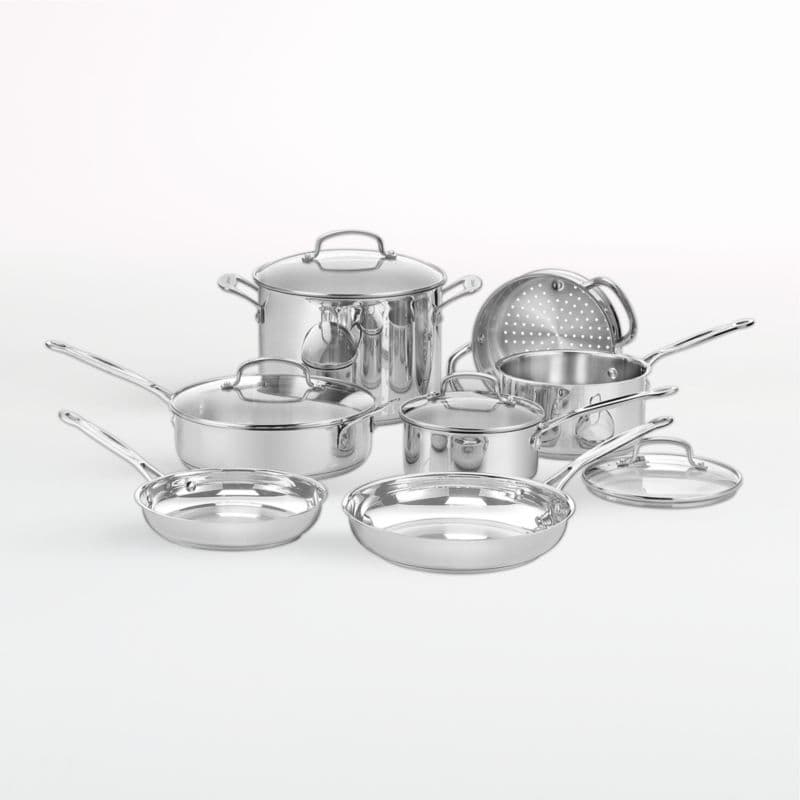 Cuisinart ® Chef's Classic™ 11-Piece Stainless Steel Cookware Set - Image 1