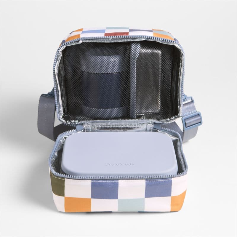 Dreamer Retro Hopscotch Dual Compartment Soft Insulated Kids Lunch Box thumbnail 11