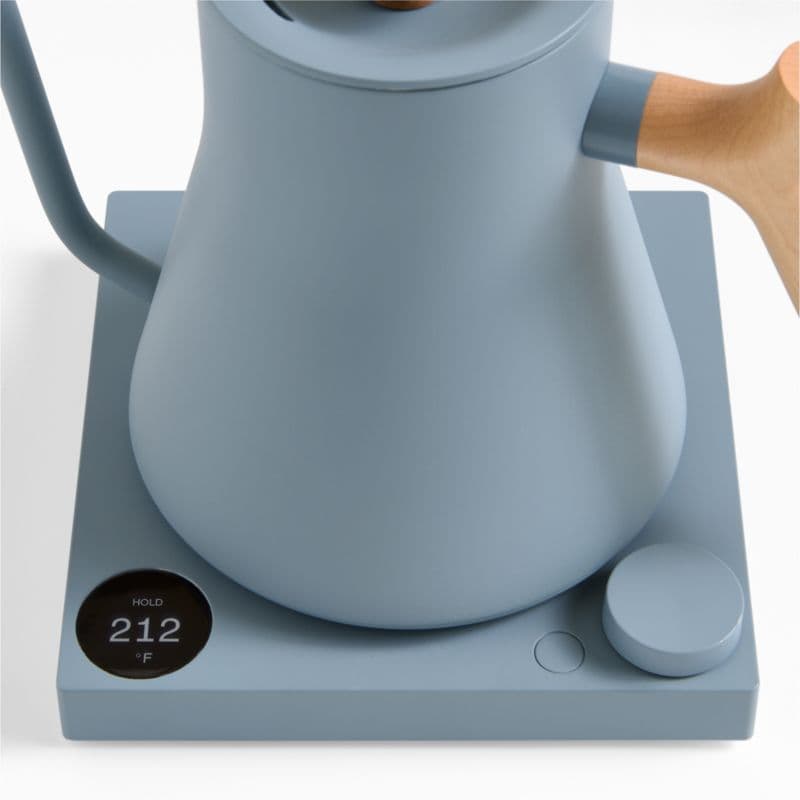 Fellow Stagg EKG Pro Electric Kettle in Hazy Blue with Maple Accents thumbnail 8
