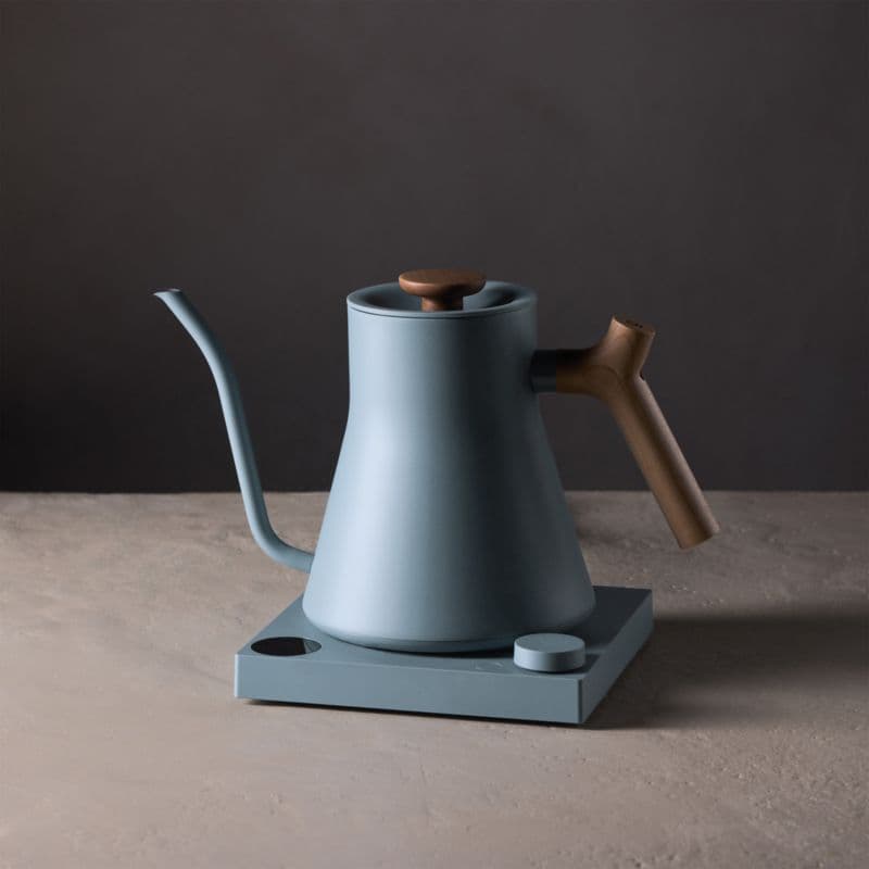 Fellow Stagg EKG Pro Electric Kettle in Hazy Blue with Maple Accents thumbnail 4
