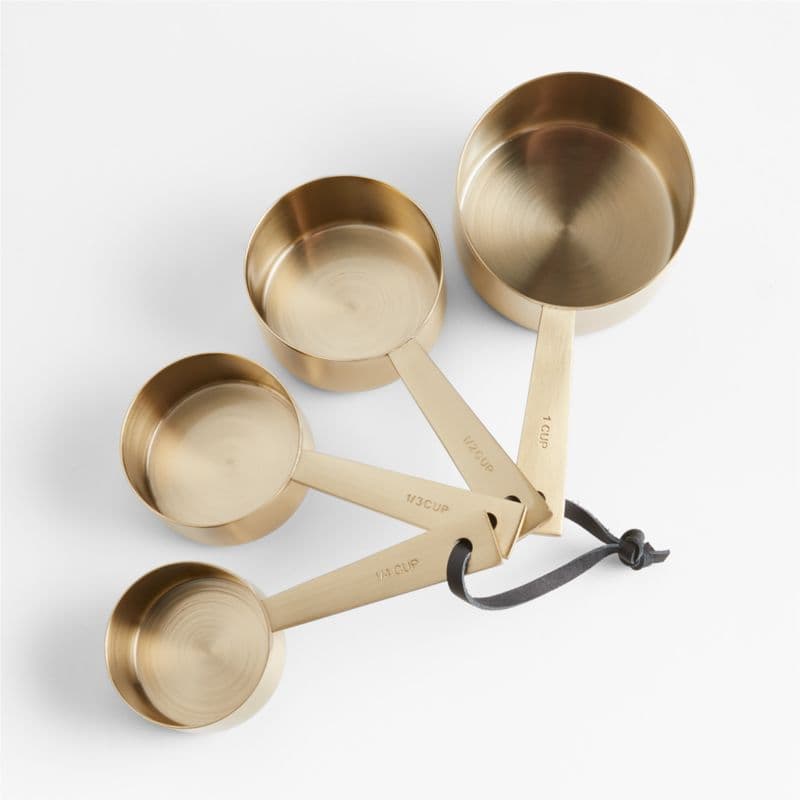 Gold Measuring Cups - Image 1