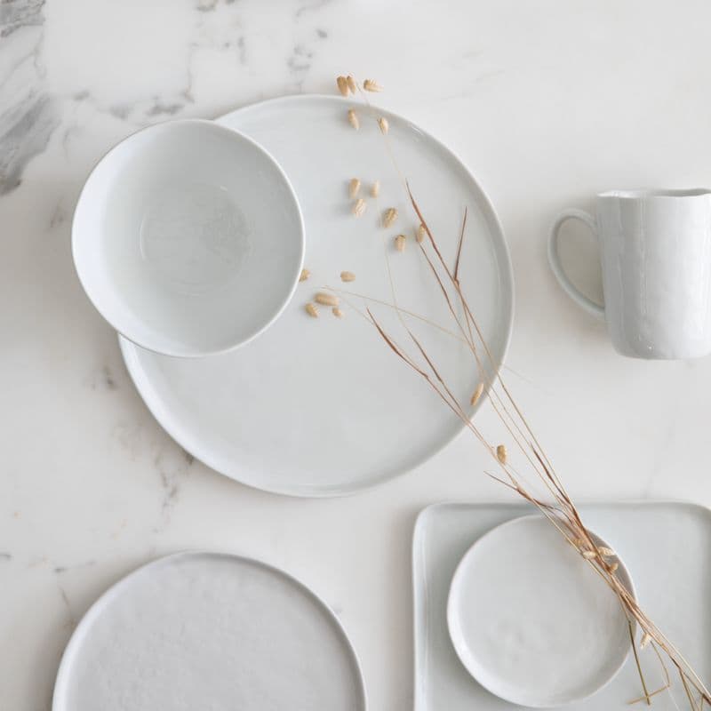 Mercer White Round Porcelain Dinner Plates, Set of 8 thumbnail 10