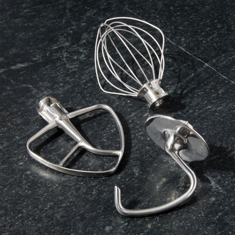 KitchenAid ® Stand Mixer Stainless Steel Mixing Attachments, Set of 3 thumbnail 2