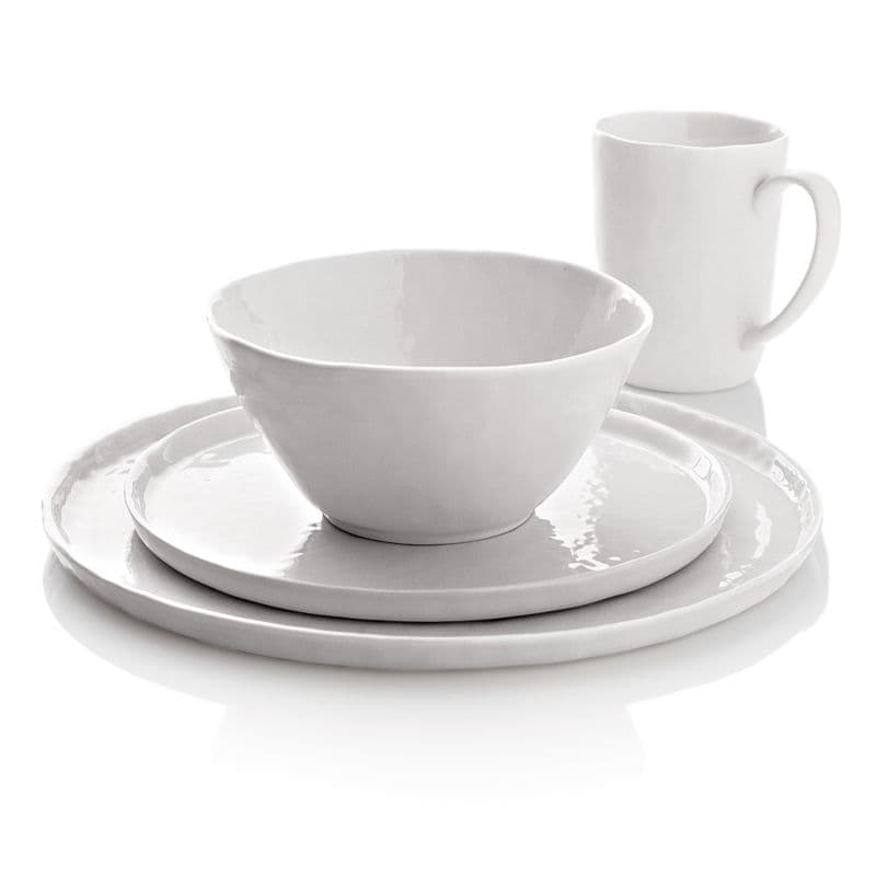 Mercer White Round Porcelain Dinner Plates, Set of 8 thumbnail 12