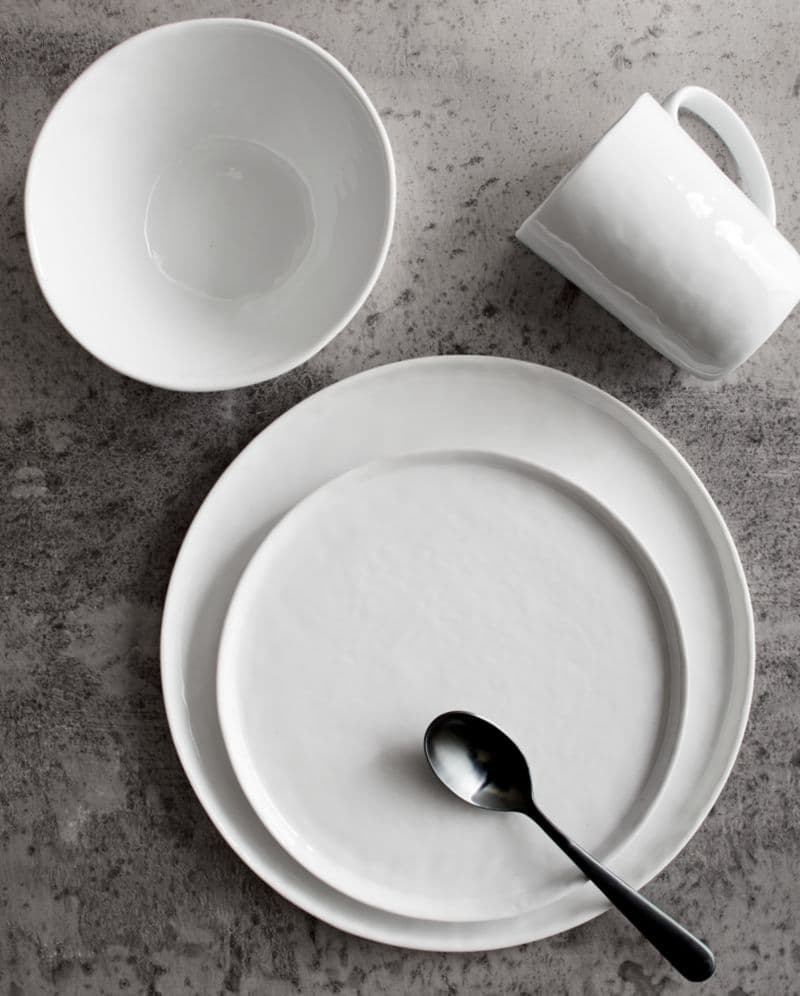 Mercer White Round Porcelain Dinner Plates, Set of 8 thumbnail 9