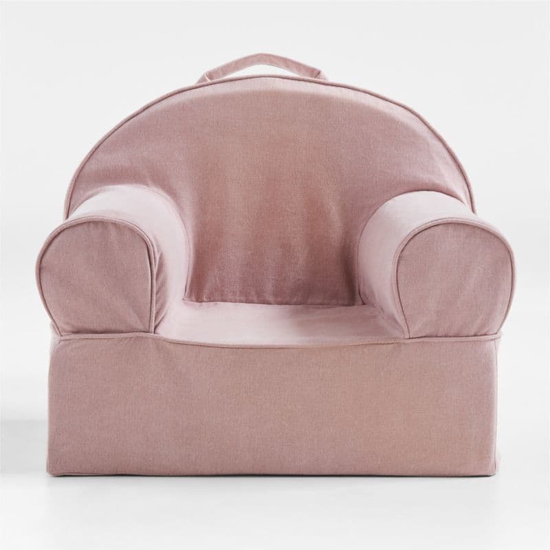 Small Lilac Mauve Kids Lounge Nod Chair thumbnail 6